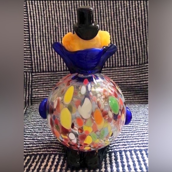 Authentic GlassOfVenice Murano Glass Clown - Round in mint condition - Picture 2 of 8